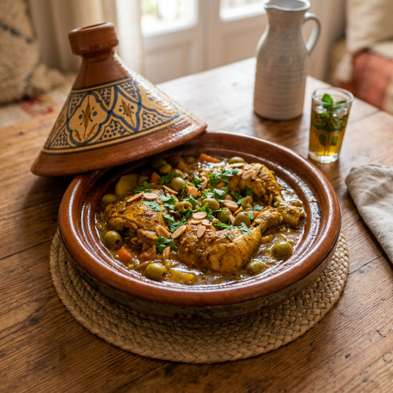 طاجين الدجاج