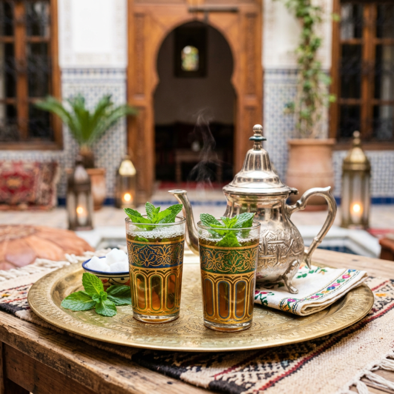 أتاي (الشاي المغربي)