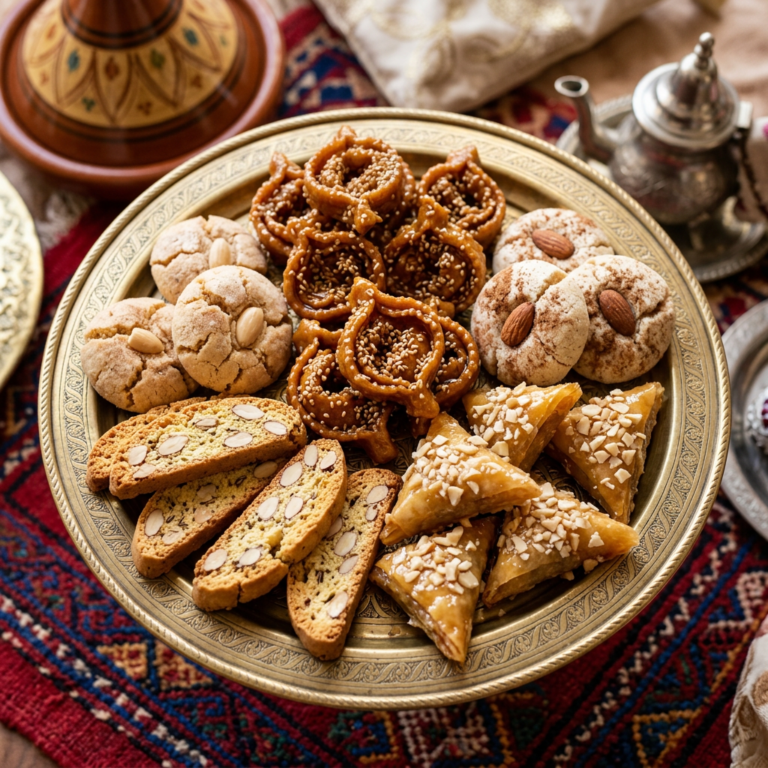الحلوى المغربية المشكلة